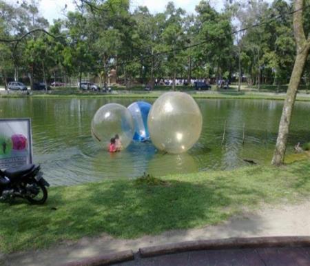 Taman Rekreasi Alam Mayang Pekanbaru meriahkan libur Lebaran (foto/int)